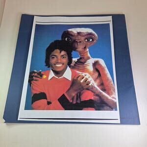1984 Michael Jackson & E.T. Storybook Album w/ Photo & Inserts – No Poster